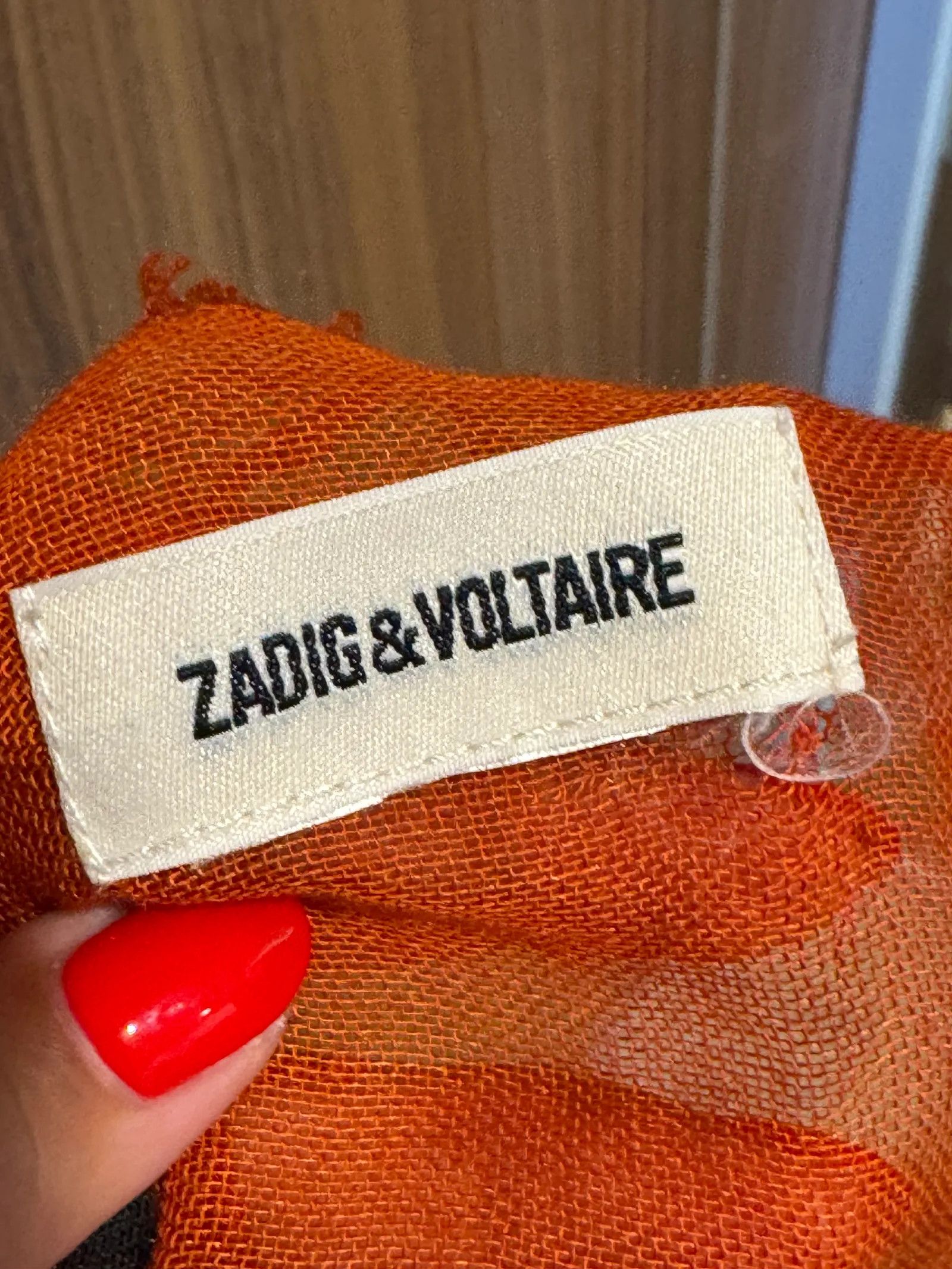 Zadig & Voltaire Zadig & Voltaire Scarf Size ONE SIZE - 2 Thumbnail