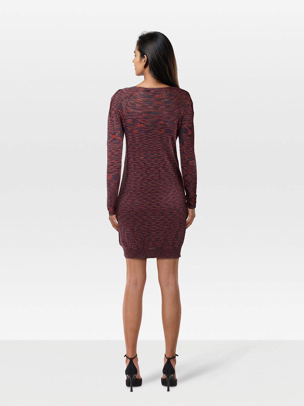 Maje Mini Knit Long Sleeve Dress Size M / US 6-8 / IT 42-44 - 2 Thumbnail