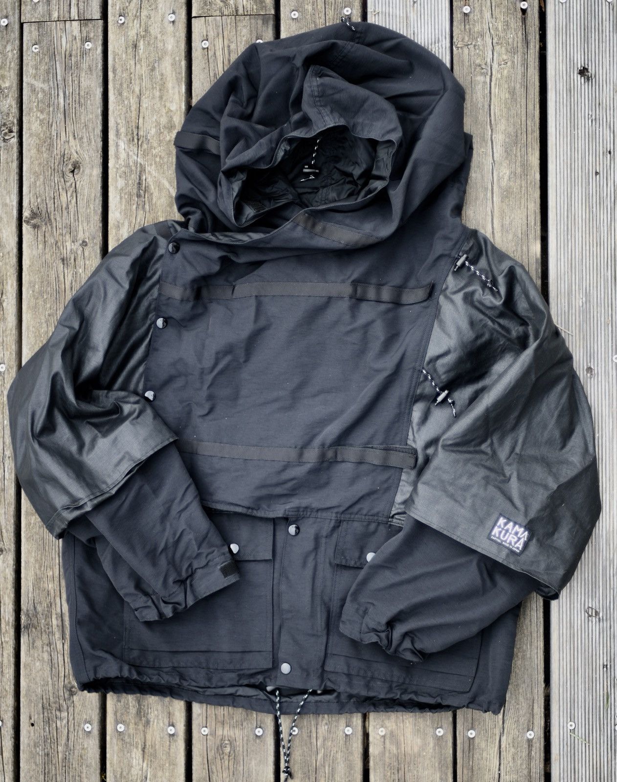 Kapital Kamakura Anorak Black size 3 | Grailed