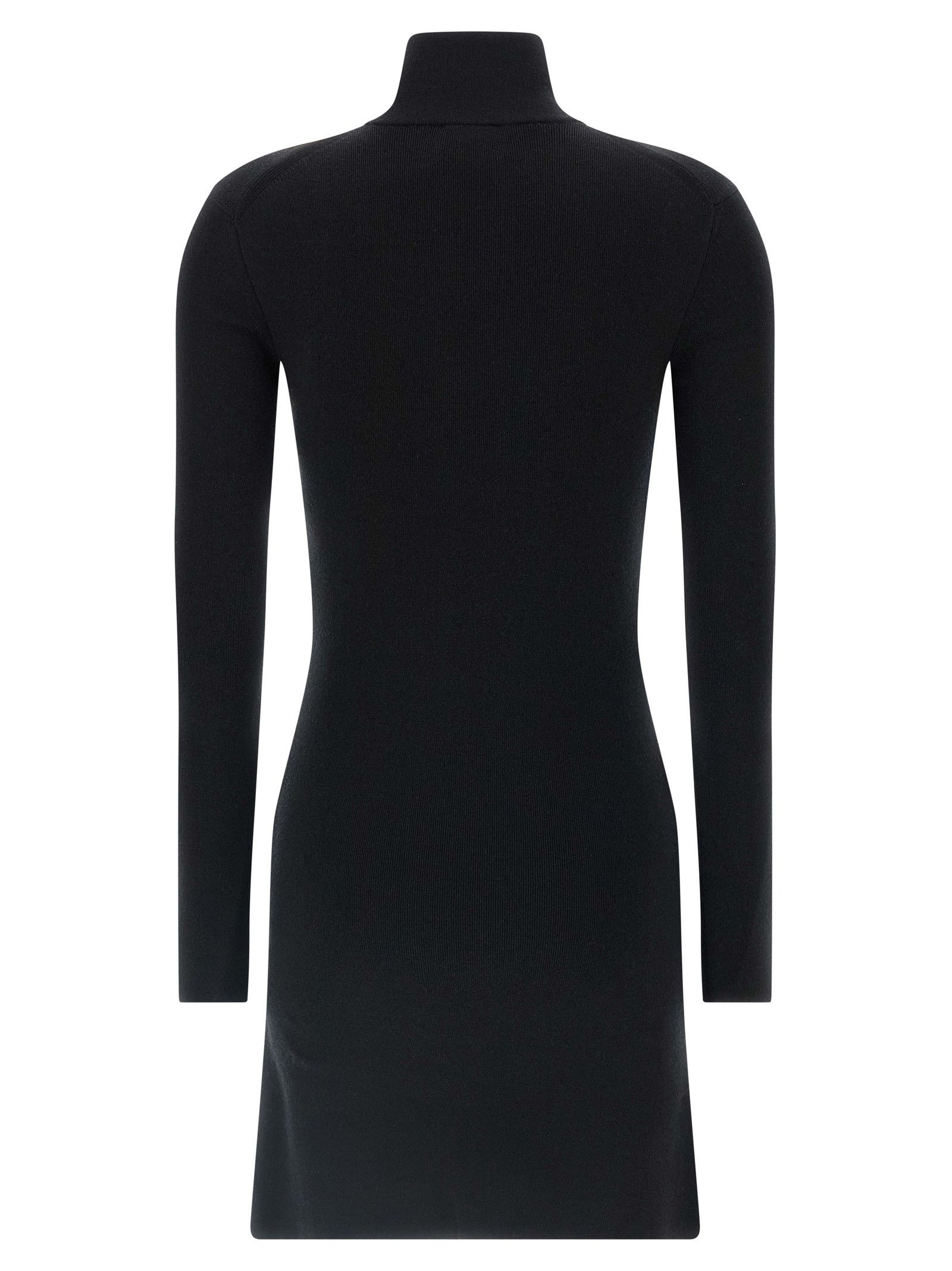 Courreges Wool Knit Dress Size XS / US 0-2 / IT 36-38 - 2 Thumbnail