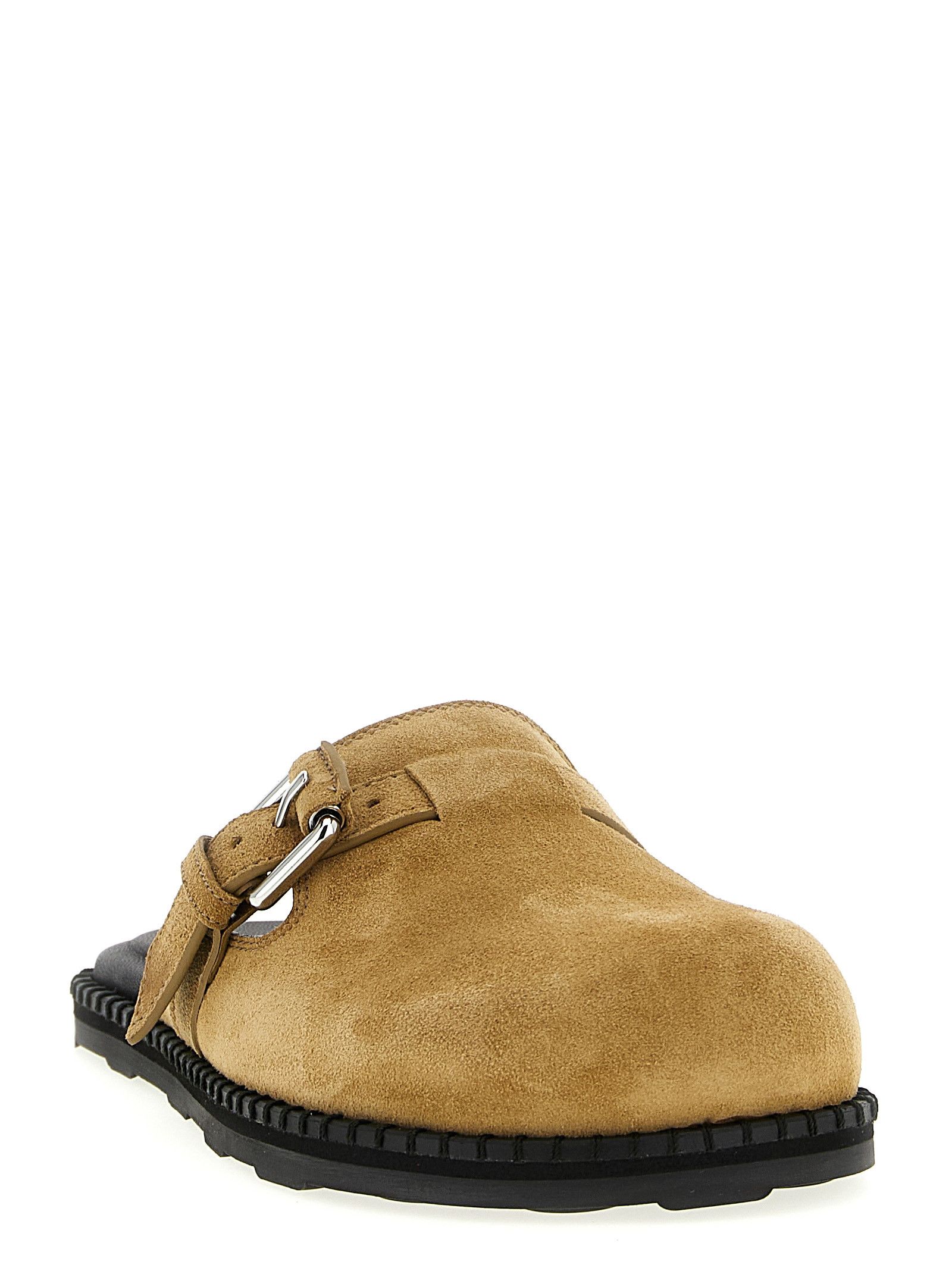 Moschino Suede Sabots Size US 6 / IT 36 - 2 Thumbnail