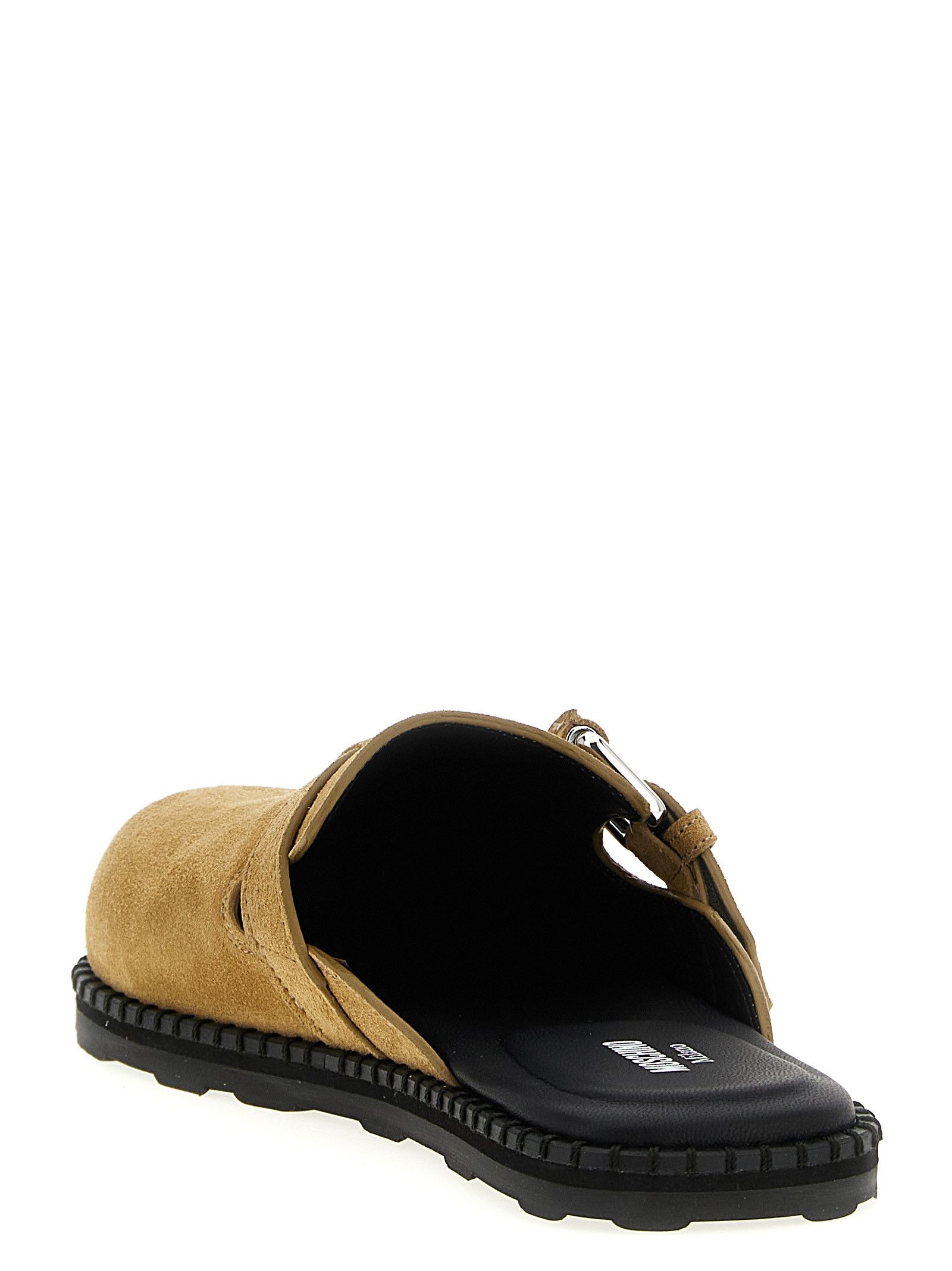 Moschino Suede Sabots Size US 9 / IT 39 - 3 Thumbnail