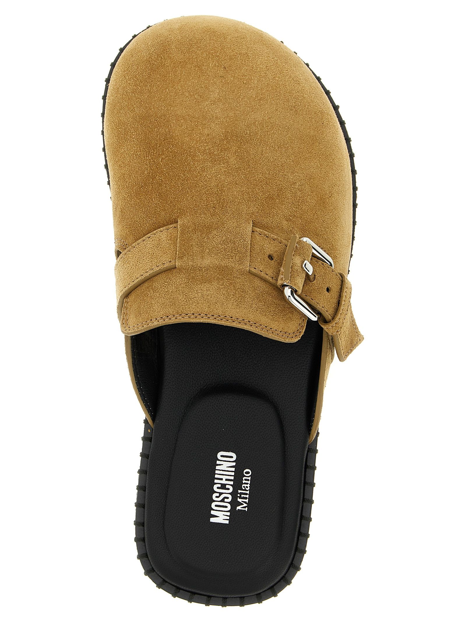 Moschino Suede Sabots Size US 9 / IT 39 - 4 Thumbnail