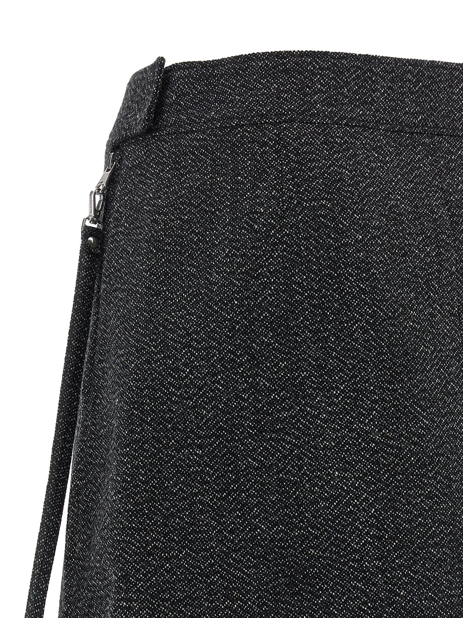 Courreges 'Zipped Caviar Mini' Skirt Size 26" / US 2 / IT 38 - 4 Thumbnail
