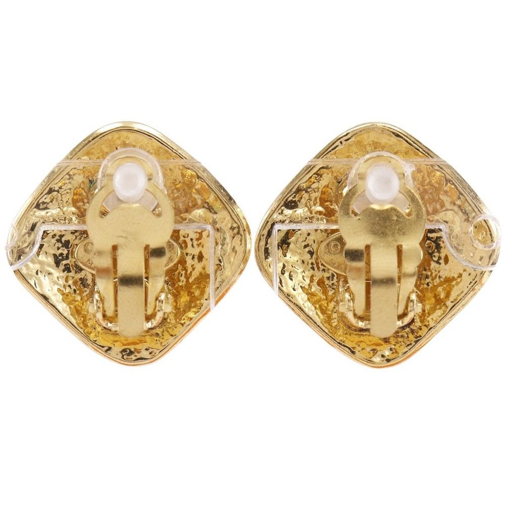Chanel Chanel Chanel Coco Mark Earrings Metal Earrings Size ONE SIZE - 3 Thumbnail