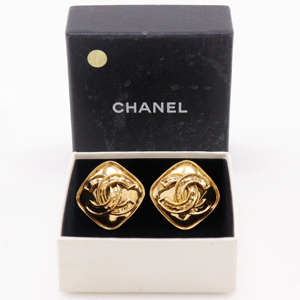 Chanel Chanel Chanel Coco Mark Earrings Metal Earrings Size ONE SIZE - 12 Thumbnail