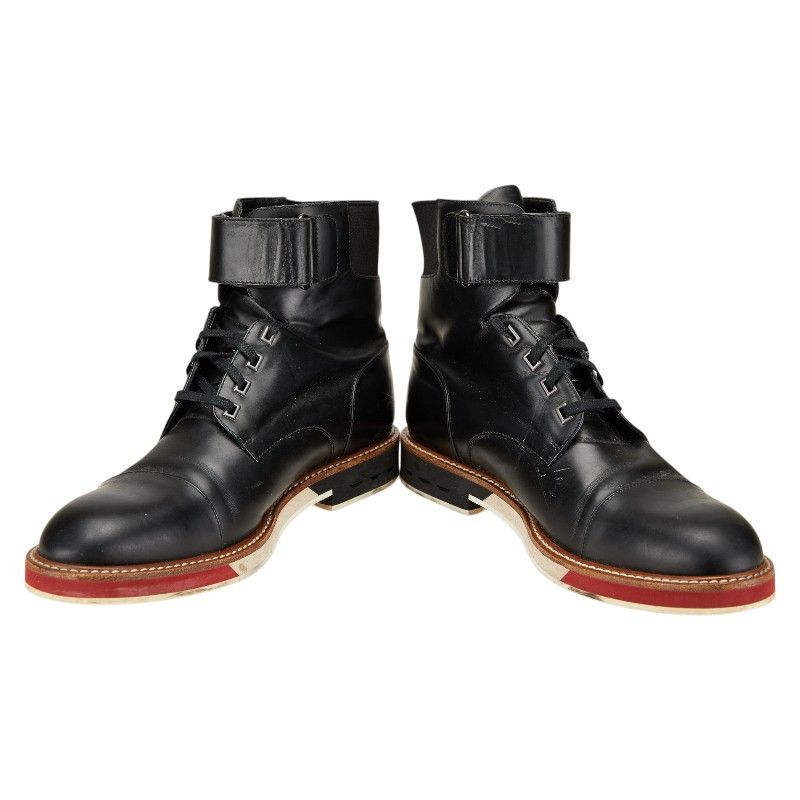 Louis Vuitton Louis Vuitton Louis Vuitton Logo Leather Boots Leather Shoes FD0125 Size ONE SIZE - 3 Thumbnail