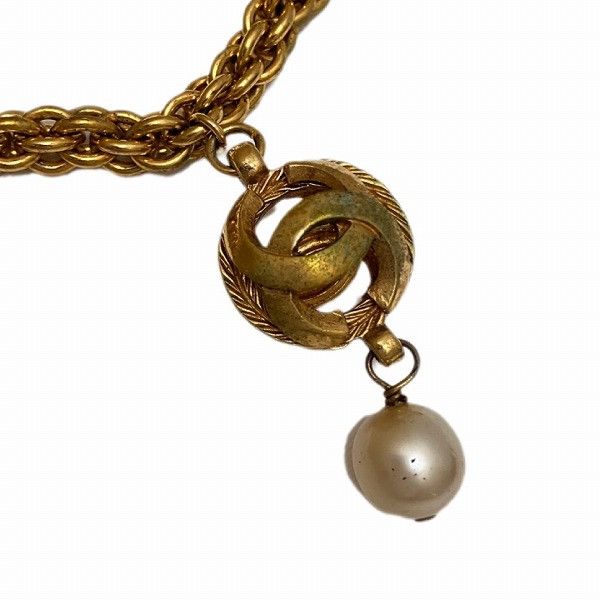 Chanel Chanel Chanel Coco Mark Long Necklace Plastic Necklace Size ONE SIZE - 8 Thumbnail