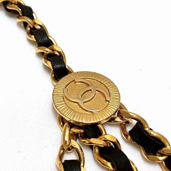 Chanel Chanel Chanel Coco Mark Chain Belt Belt Metal Belt DUTY FREE for USA Size ONE SIZE - 7 Thumbnail