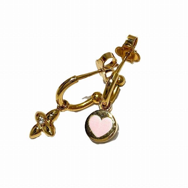 Louis Vuitton Louis Vuitton Louis Vuitton LV Iconic Heart Earrings Metal Earrings M01423 Size ONE SIZE - 8 Thumbnail