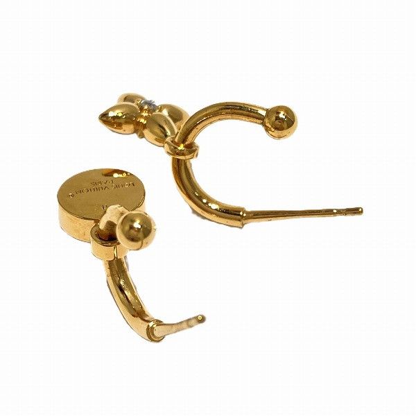 Louis Vuitton Louis Vuitton Louis Vuitton LV Iconic Heart Earrings Metal Earrings M01423 Size ONE SIZE - 5 Thumbnail
