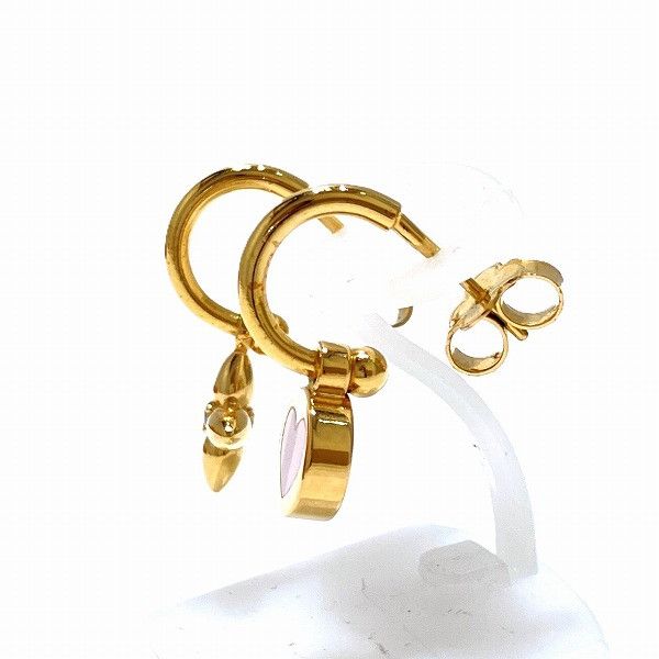 Louis Vuitton Louis Vuitton Louis Vuitton LV Iconic Heart Earrings Metal Earrings M01423 Size ONE SIZE - 2 Thumbnail
