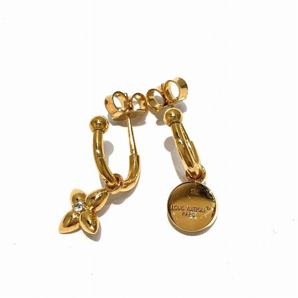 Louis Vuitton Louis Vuitton Louis Vuitton LV Iconic Heart Earrings Metal Earrings M01423 Size ONE SIZE - 3 Thumbnail