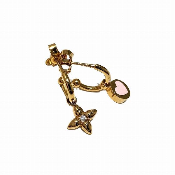 Louis Vuitton Louis Vuitton Louis Vuitton LV Iconic Heart Earrings Metal Earrings M01423 Size ONE SIZE - 9 Thumbnail