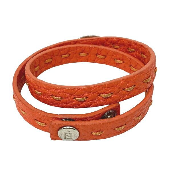 Fendi Fendi Fendi Selleria Bracelet Leather Bracelet Size ONE SIZE - 9 Thumbnail