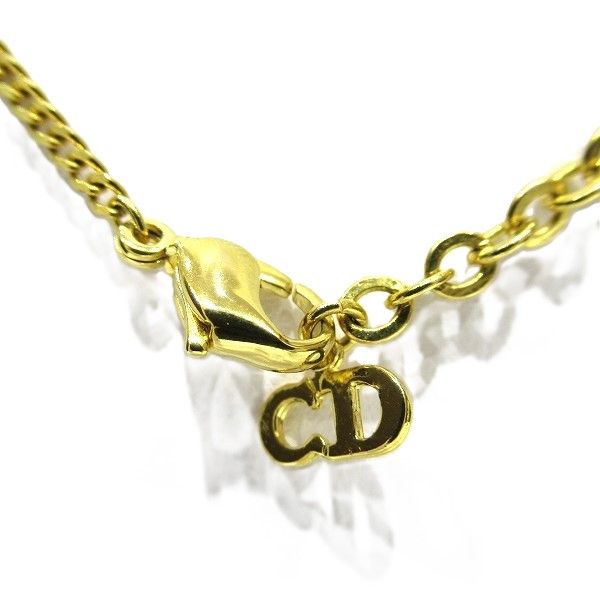 Dior Dior Dior CD Logo Necklace Metal Necklace Size ONE SIZE - 2 Thumbnail