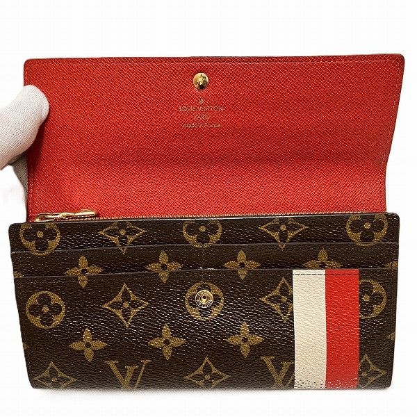Louis Vuitton Louis Vuitton Louis Vuitton Portefeuille Sarah Monogram Wallet Canvas Long Wallet M60034 Size ONE SIZE - 2 Thumbnail