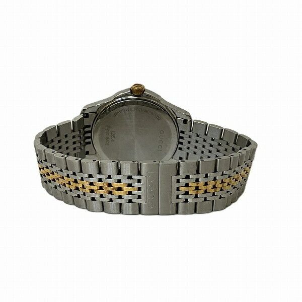 Gucci Gucci Gucci G-Timeless Stainless Steel Gold Plated Watch Metal Quartz 126.4 Size ONE SIZE - 6 Thumbnail