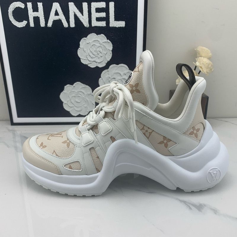 Louis Vuitton Louis Vuitton Archlight Low-top Fashion Sneakers 0079 Size US 8 / IT 38 - 8 Thumbnail