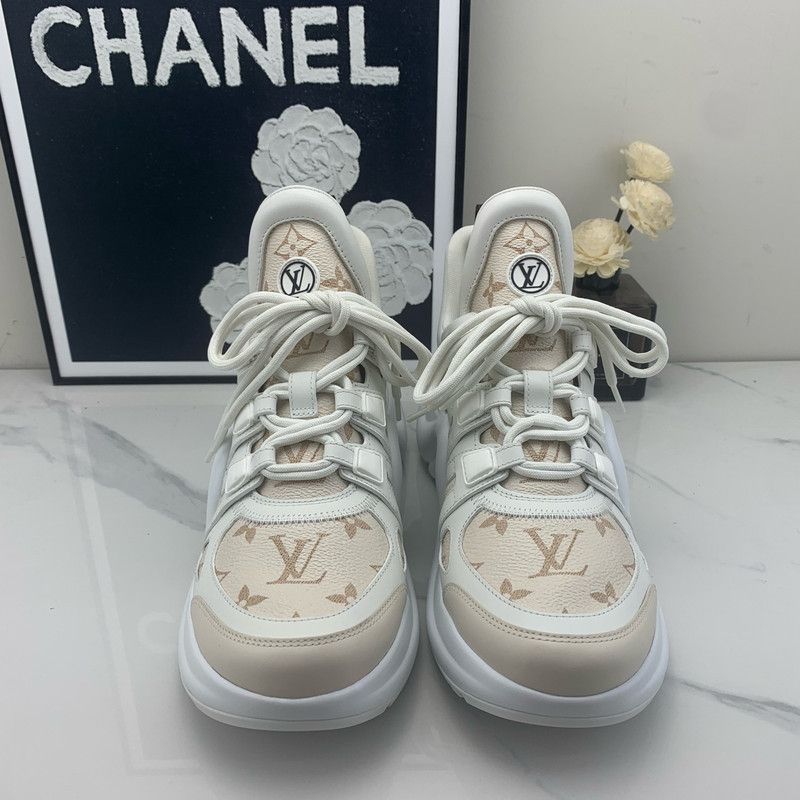 Louis Vuitton Louis Vuitton Archlight Low-top Fashion Sneakers 0079 Size US 8 / IT 38 - 2 Thumbnail