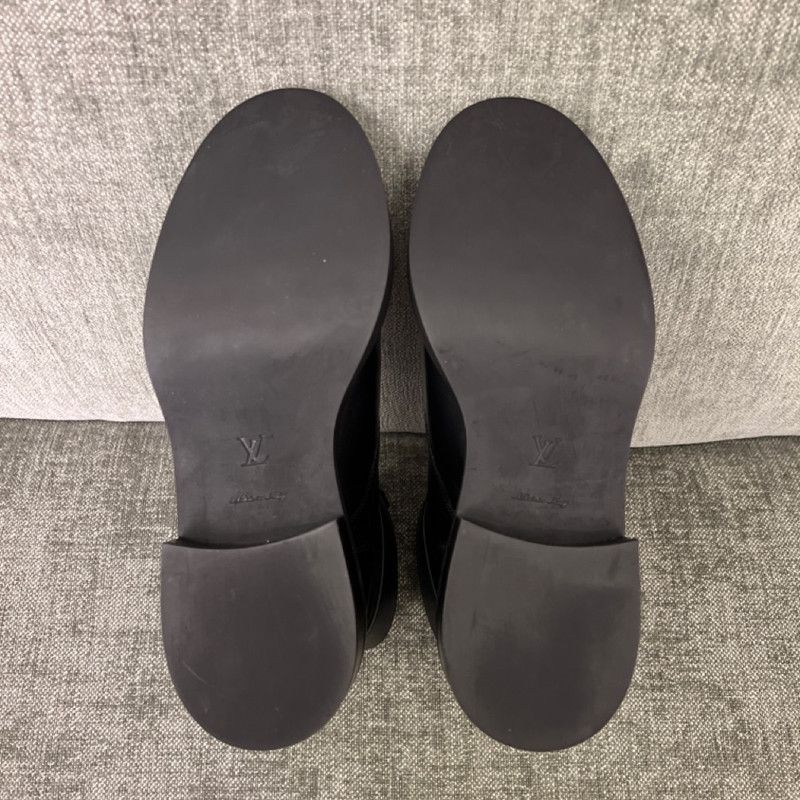 Louis Vuitton Louis Vuitton Wonderland Black Leather Martin Boots 0079 Size US 8 / IT 38 - 6 Thumbnail