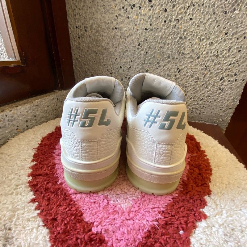 Louis Vuitton Louis Vuitton White Trainer Low-Top Sneakers 0079 Size US 8 / IT 38 - 5 Thumbnail