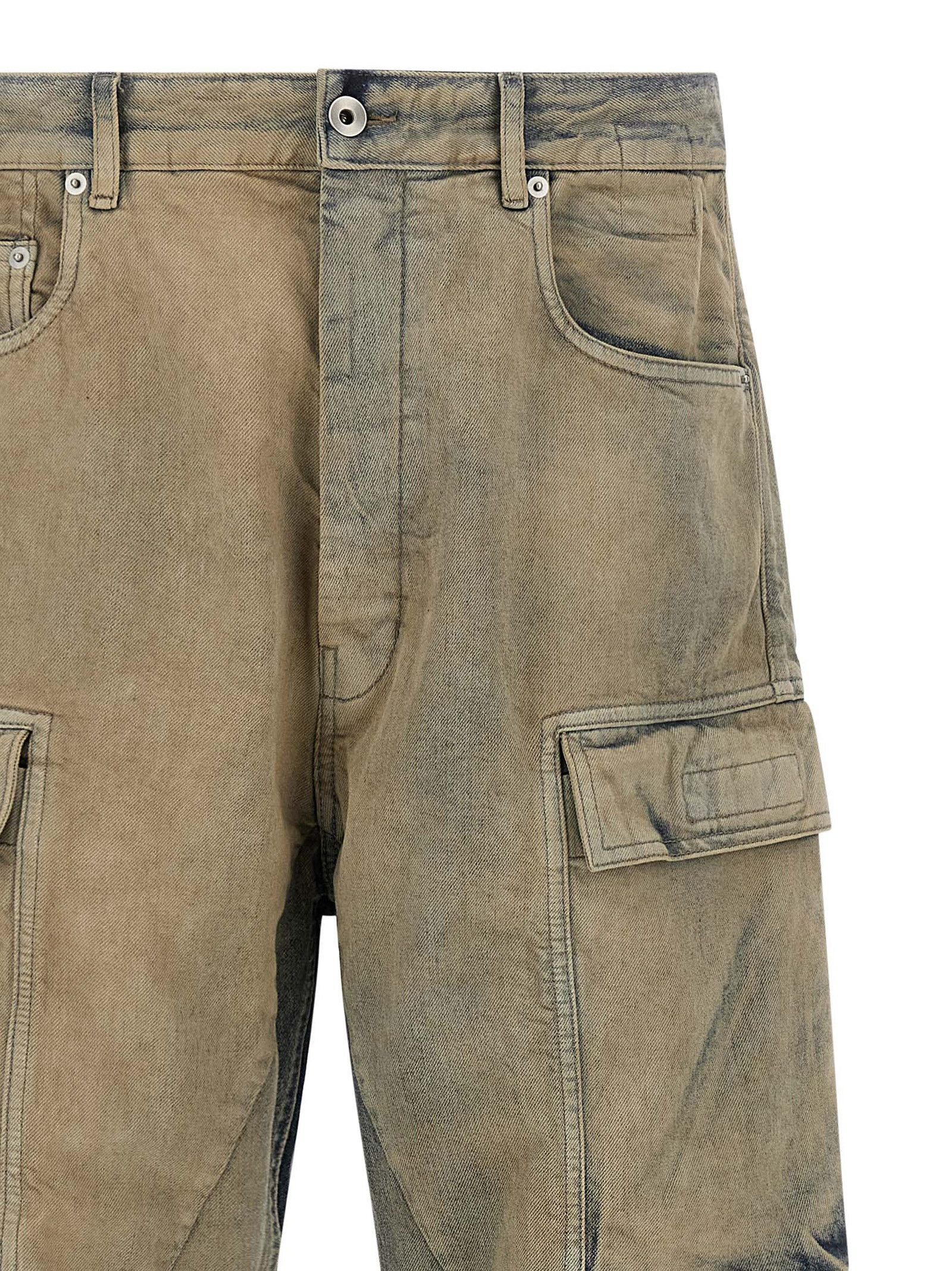 Rick Owens Drkshdw 'Double Cargo' Jeans Size US 32 / EU 48 - 3 Thumbnail