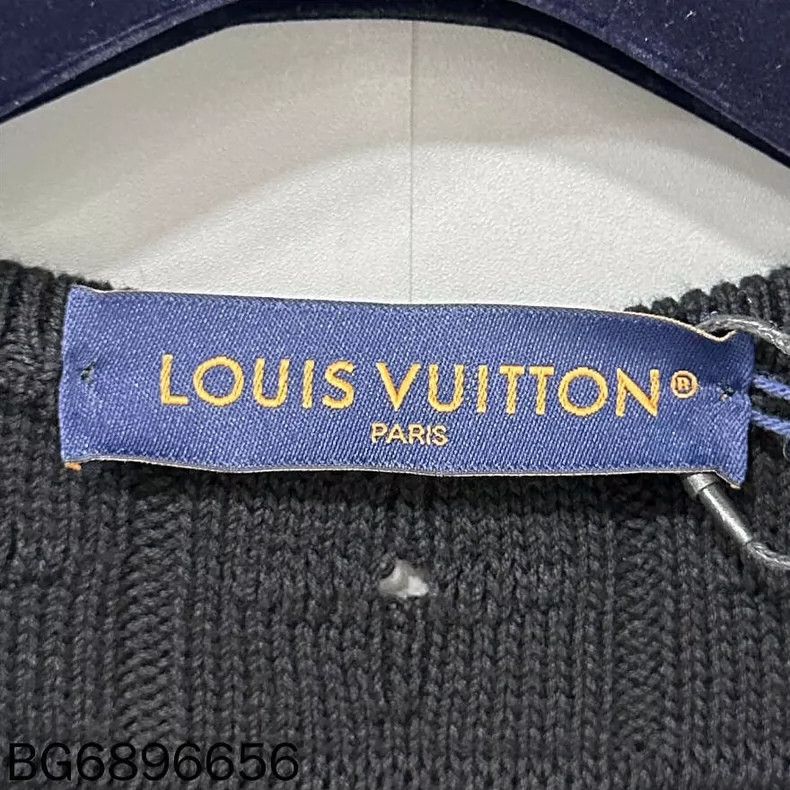 Louis Vuitton Louis Vuitton Double-Breasted Logo Knit Coat Size M / US 6-8 / IT 42-44 - 6 Thumbnail