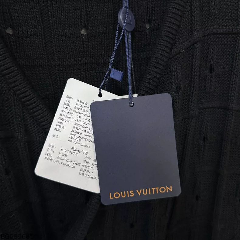 Louis Vuitton Louis Vuitton Double-Breasted Logo Knit Coat Size M / US 6-8 / IT 42-44 - 5 Thumbnail