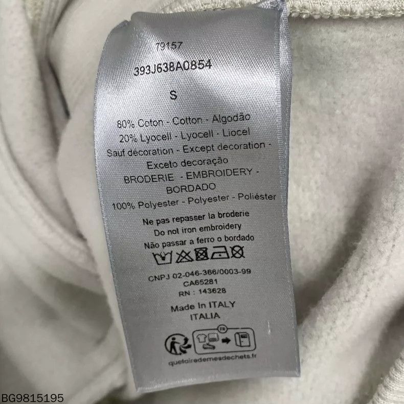 Dior Dior Logo Hooded Sleeveless Sweatshirt Vest Size S / US 4 / IT 40 - 4 Thumbnail