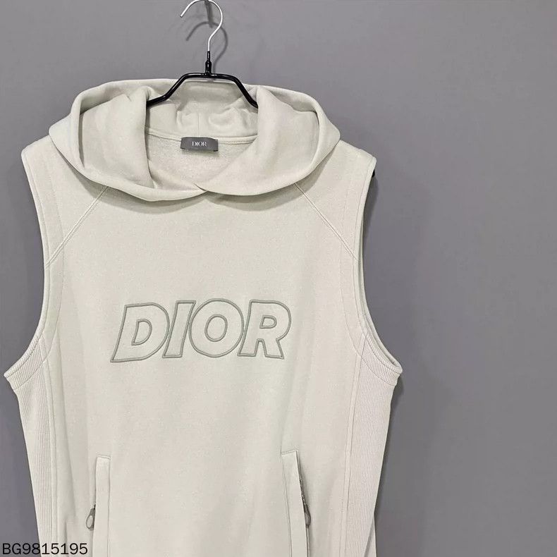 Dior Dior Logo Hooded Sleeveless Sweatshirt Vest Size S / US 4 / IT 40 - 2 Thumbnail