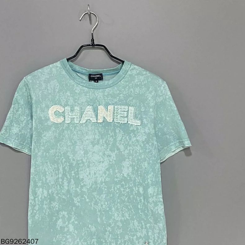 Chanel Chanel 23P Washed Logo Short Sleeve Tee Size XS / US 0-2 / IT 36-38 - 2 Thumbnail
