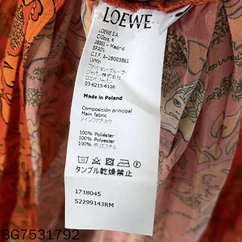 Loewe Loewe Floral Print Silk Camisole Top Size S / US 4 / IT 40 - 5 Thumbnail