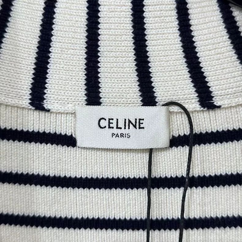 Celine Celine Striped Navy Style Sweater Size XS / US 0-2 / IT 36-38 - 5 Thumbnail