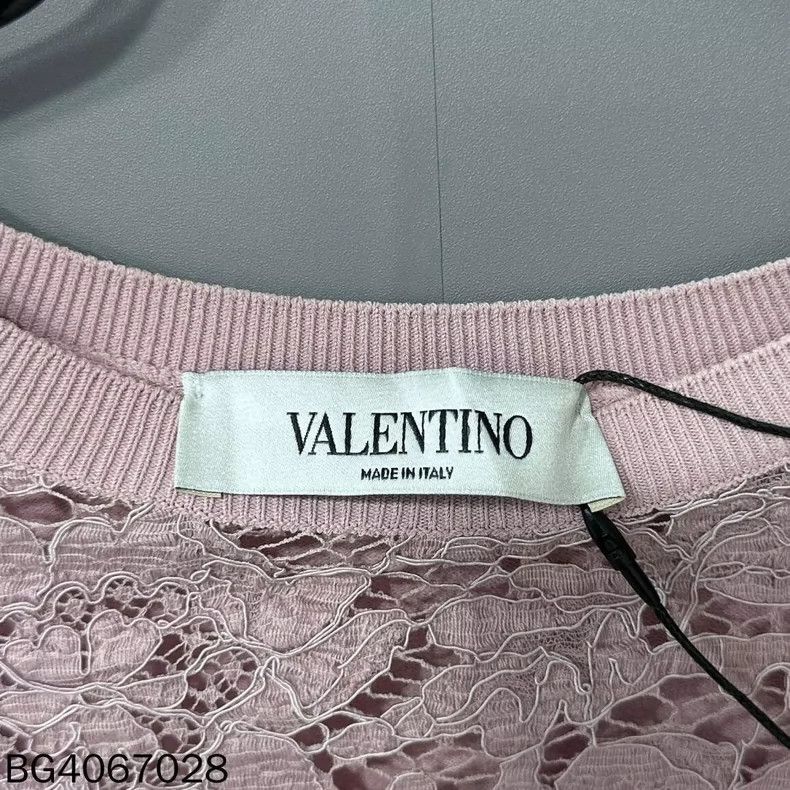 Valentino Valentino Pink Classic Lace Top Size M / US 6-8 / IT 42-44 - 4 Thumbnail