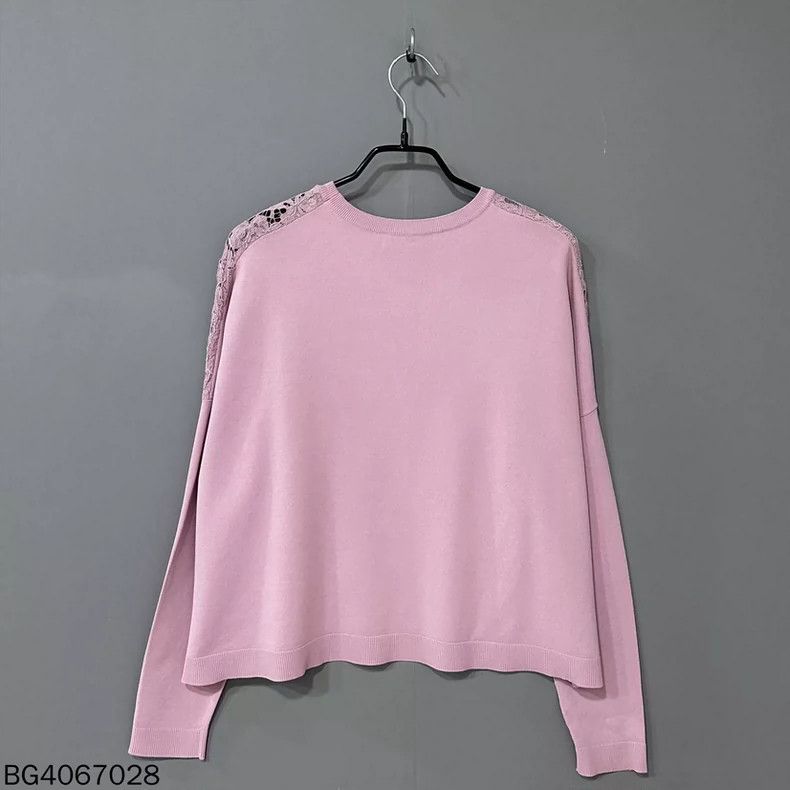 Valentino Valentino Pink Classic Lace Top Size M / US 6-8 / IT 42-44 - 3 Thumbnail