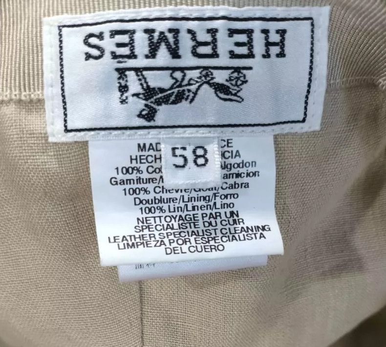 Hermes Hermes Embroidered Logo Baseball Cap Size ONE SIZE - 5 Thumbnail