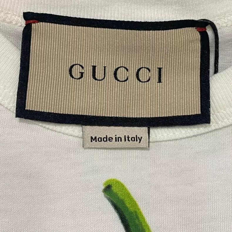 Gucci Gucci Pea Print Short Sleeve T-Shirt Size XS / US 0-2 / IT 36-38 - 4 Thumbnail