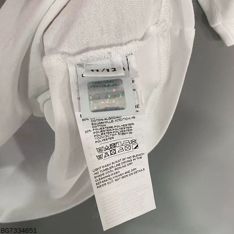 Dolce & Gabbana Dolce & Gabbana White Slogan Short Sleeve Size M / US 6-8 / IT 42-44 - 4 Thumbnail
