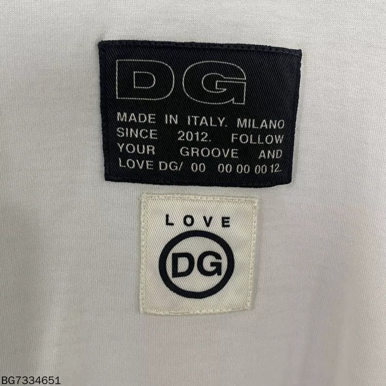 Dolce & Gabbana Dolce & Gabbana White Slogan Short Sleeve Size M / US 6-8 / IT 42-44 - 5 Thumbnail