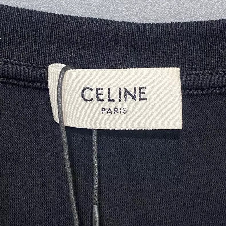 Celine Celine Black Maze Print Short Sleeve T-shirt Size XS / US 0-2 / IT 36-38 - 6 Thumbnail