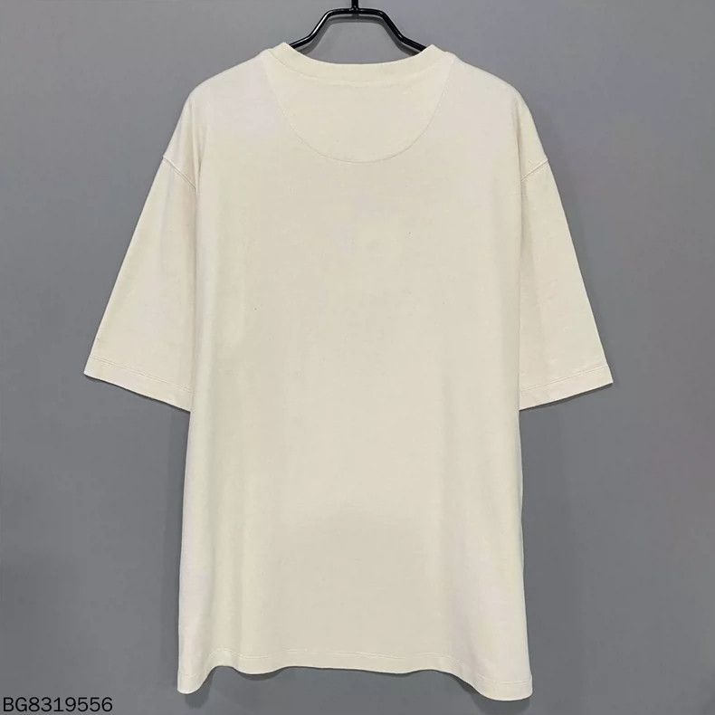 Prada PRADA Gold Triangle Logo Short Sleeve T-shirt Size L / US 10 / IT 46 - 3 Thumbnail