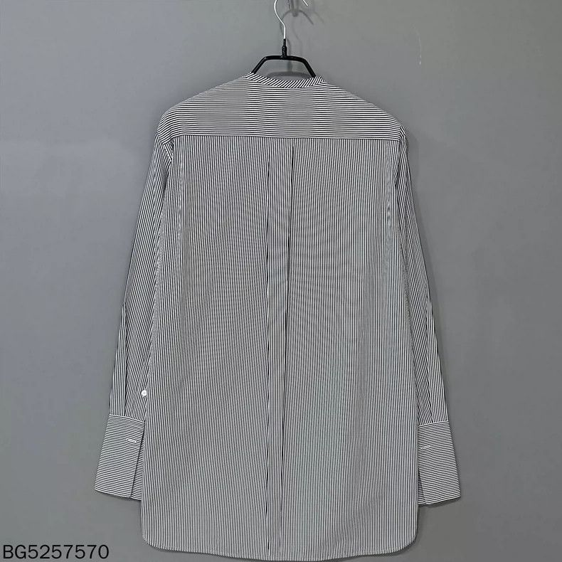 Celine Celine Blue White Stripe Shirt Size XXS / US 00 / IT 34 - 3 Thumbnail