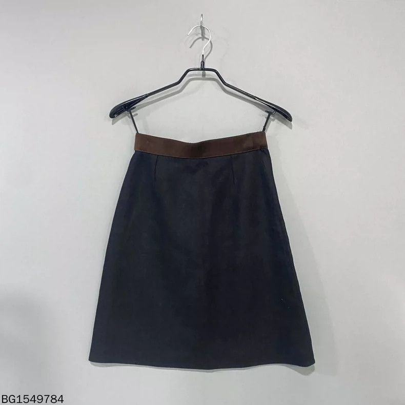 Gucci Gucci Linen Belt Mini Skirt Size 36" / US 14 / IT 50 - 3 Thumbnail