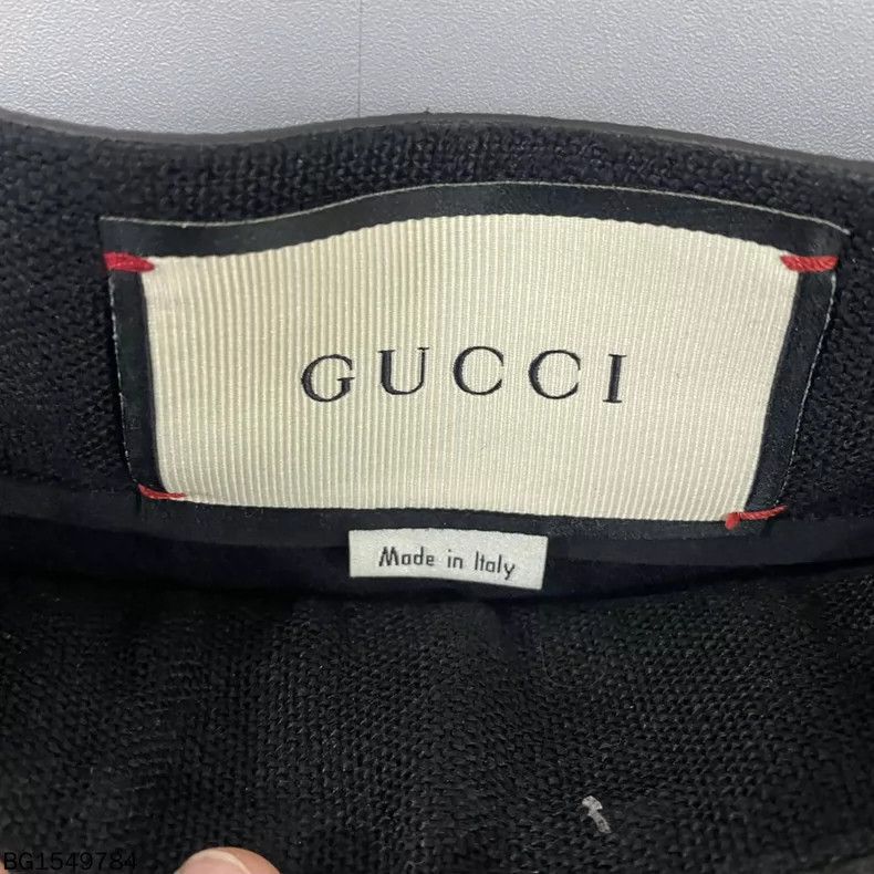 Gucci Gucci Linen Belt Mini Skirt Size 36" / US 14 / IT 50 - 4 Thumbnail