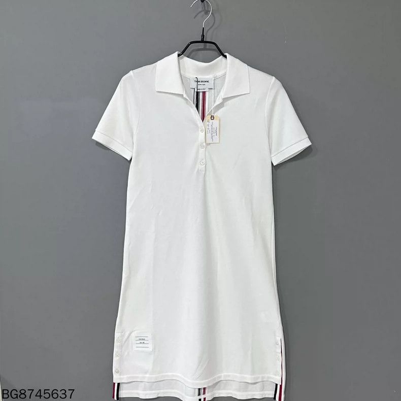 Thom Browne Thom Browne Classic Back Stripe Polo Dress Size M / US 6-8 / IT 42-44 - 2 Thumbnail