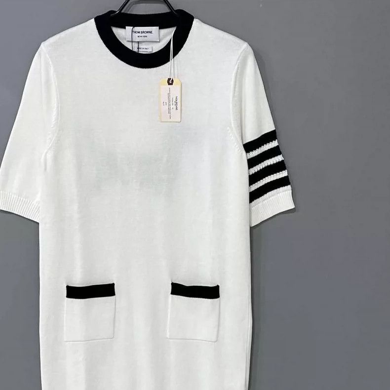 Thom Browne Thom Browne Stripe Dog Print Dress Size M / US 6-8 / IT 42-44 - 2 Thumbnail
