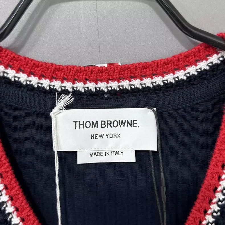 Thom Browne Thom Browne Classic Stripe Trim Dress Size M / US 6-8 / IT 42-44 - 5 Thumbnail