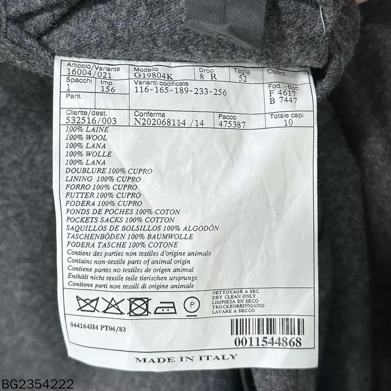Hermes HERMES Pure Wool Lapel Blazer Size XXL / US 16-18 / IT 52-54 - 5 Thumbnail