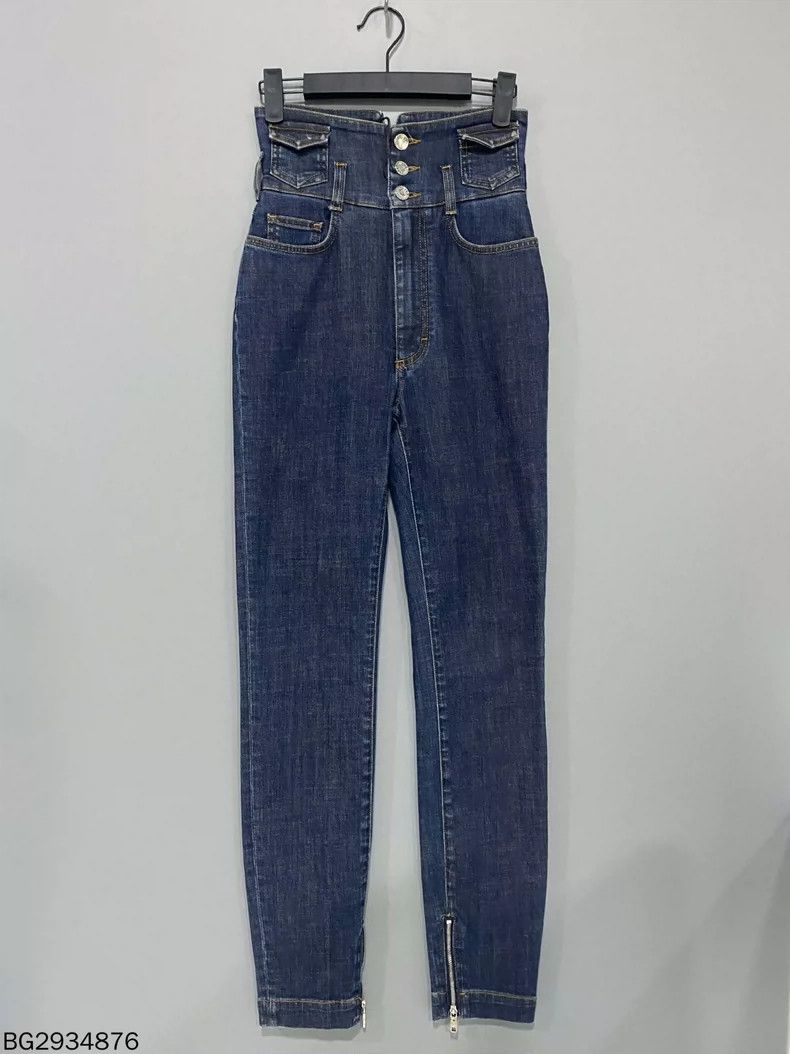 Dolce & Gabbana Dolce & Gabbana Blue Denim Jeans Size 36" / US 14 / IT 50 - 4 Thumbnail